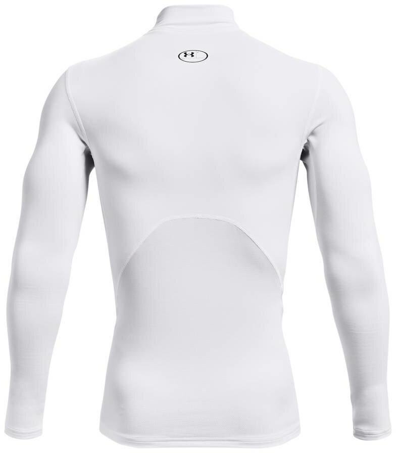 Under Armour ColdGear® Compression Mock pánský vrchný diel, biely
