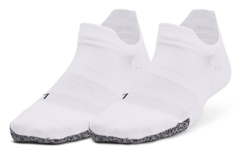 Under Armour Breathe 2 No Show Tab dámske ponožky (2 páry), biele