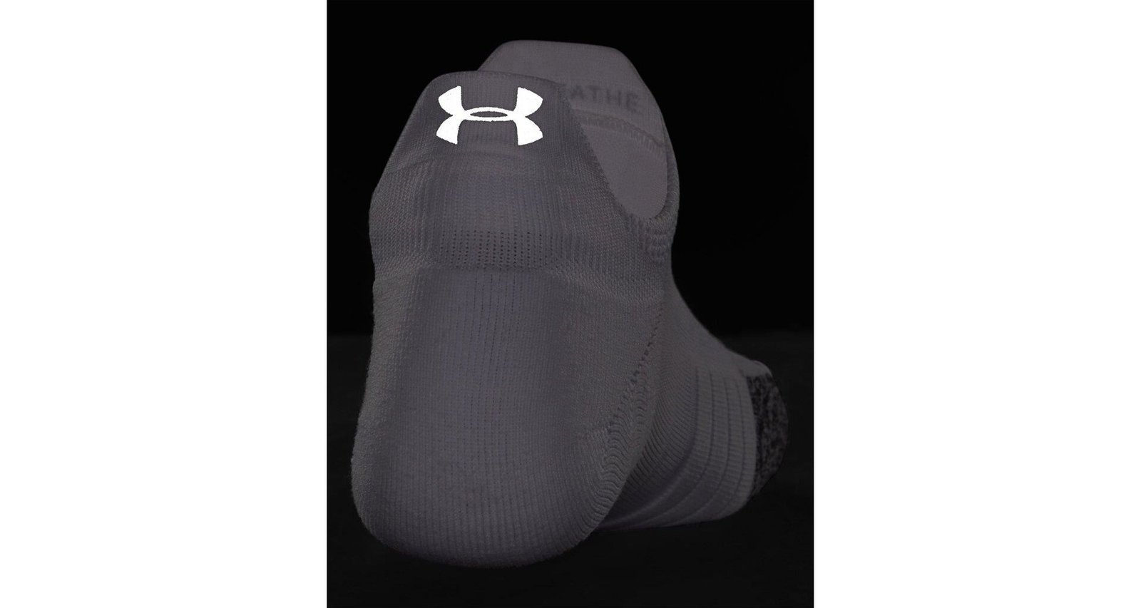 Under Armour Breathe 2 No Show Tab dámske ponožky (2 páry), biele
