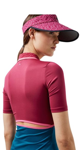 J.Lindeberg Odella Golf dámske polo, anemone