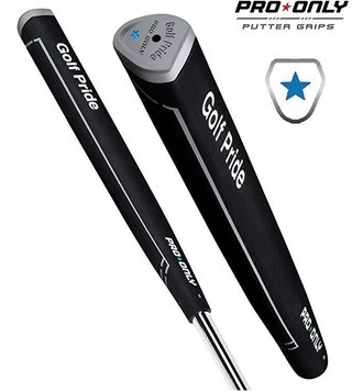 Golf Pride Pro Only Blue Star 81cc putter grip, čierny