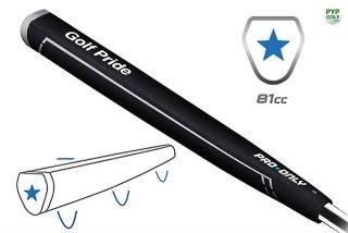 Golf Pride Pro Only Blue Star 81cc putter grip, čierny