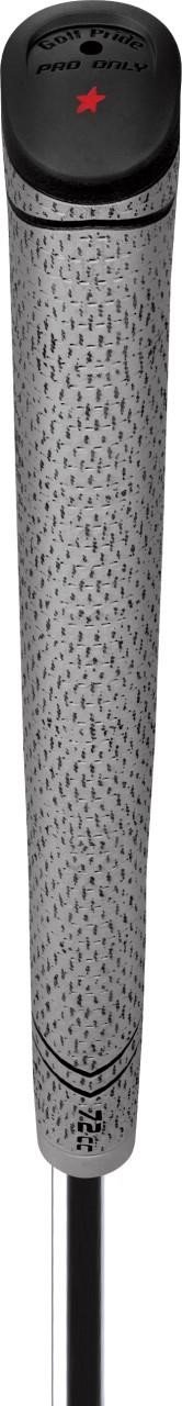 Golf Pride Pro Only Cord putter grip, Red Star Pistol 72cc - šedá