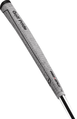 Golf Pride Pro Only Cord Red Star 72cc putter grip, šedý
