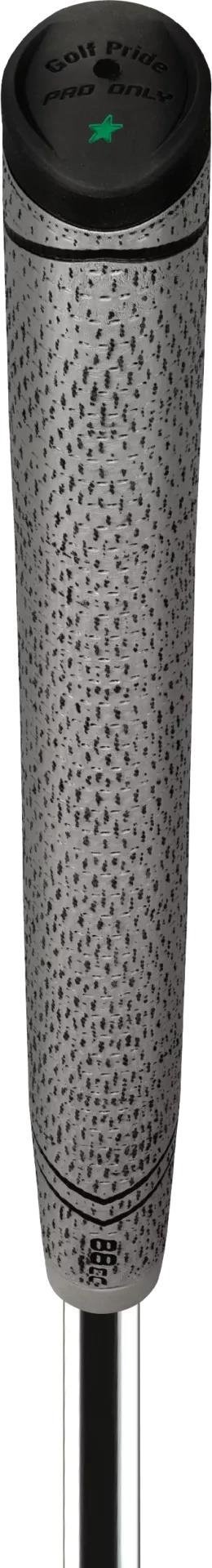 Golf Pride Pro Only Cord Green Star 88cc putter grip, šedý