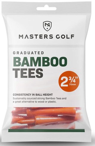 Masters Golf Masters Graduated Bamboo tees 70mm (2 3/4"), 20ks, oranžová