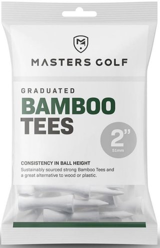 Masters Golf Masters Graduated Bamboo tees 51mm (2"), 20ks