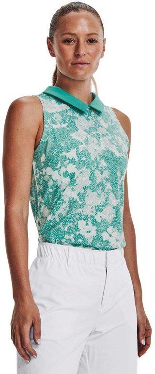 Under Armour Zinger Rise Slvls dámske polo, zelené
