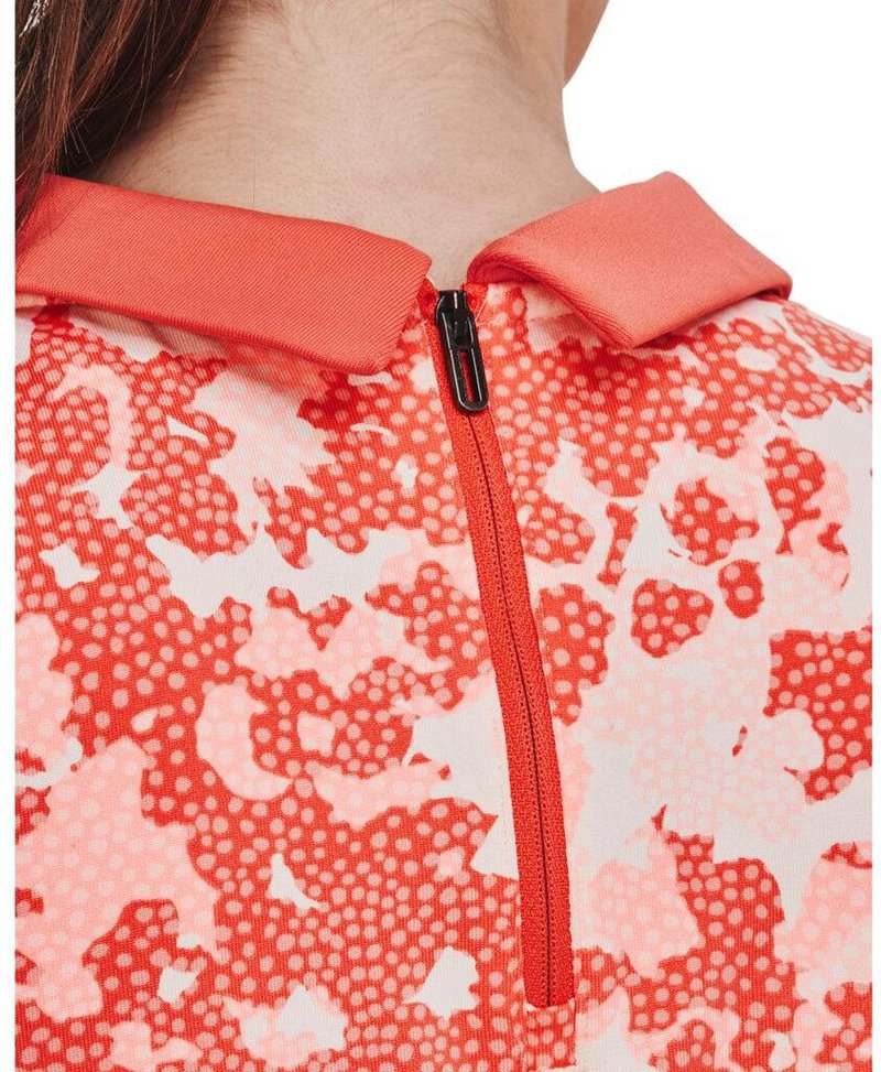 Under Armour Zinger Rise Sleeveless dámske polo, oranžové