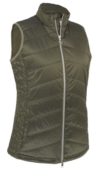 Callaway Primaloft Quilted dámska vesta, industrial green