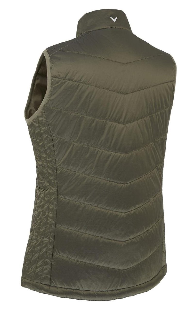 Callaway Primaloft Quilted dámska vesta, industrial green