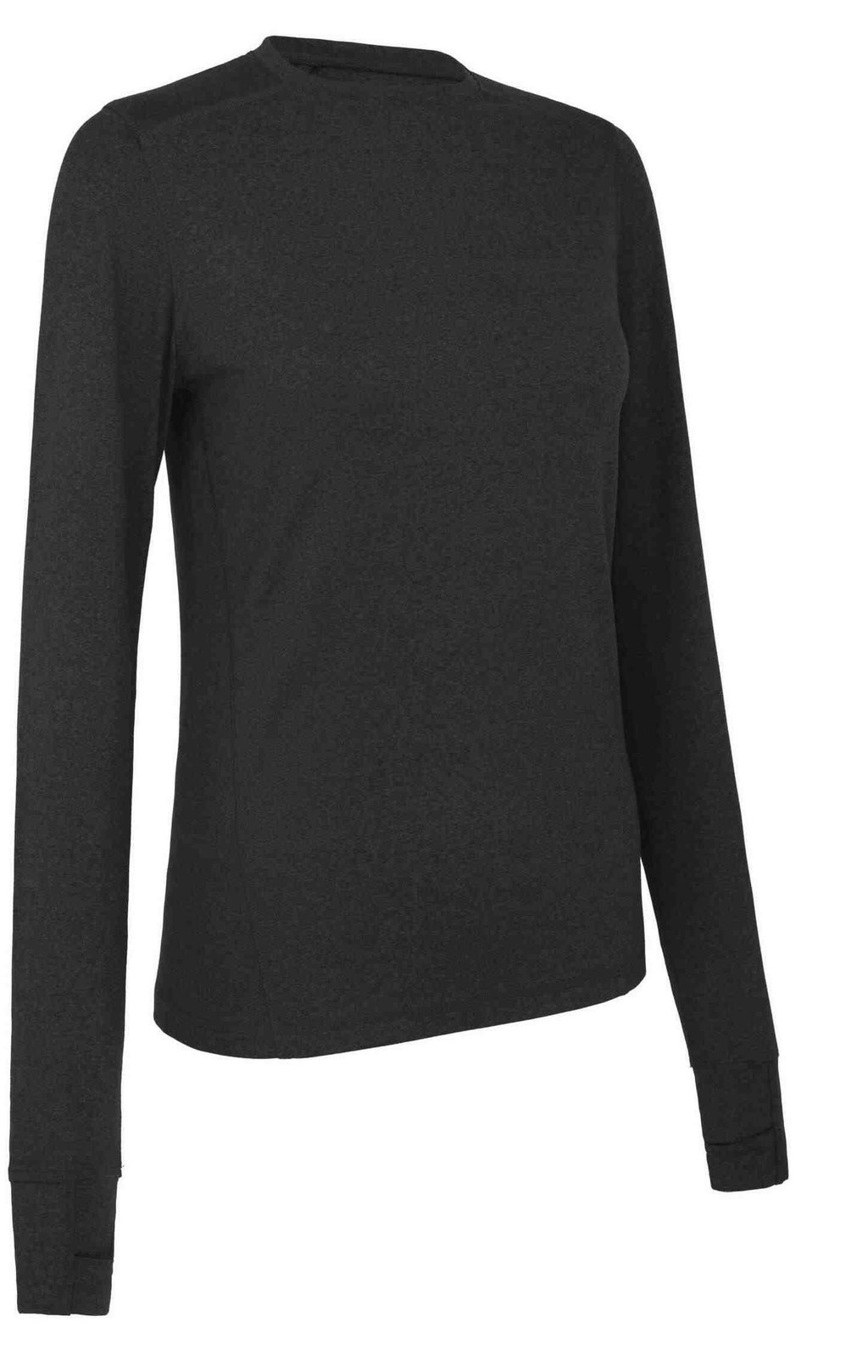 Callaway Longsleeve Crew Neck dámske termo tričko, ebony heather