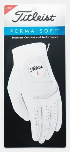 Titleist Perma-Soft pánska golfová rukavica, biela
