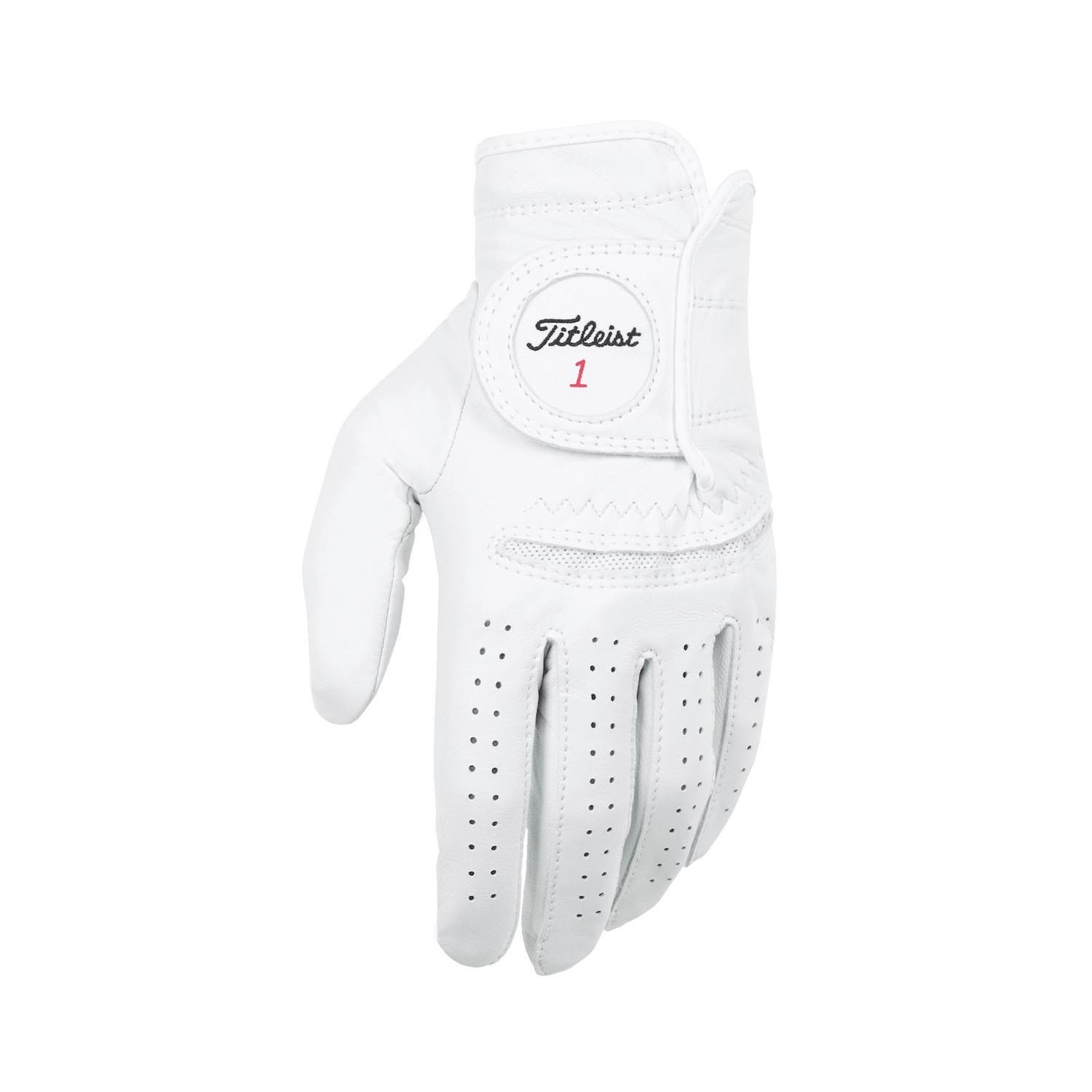Titleist Perma-Soft Cadet pánská golfová rukavica, biela