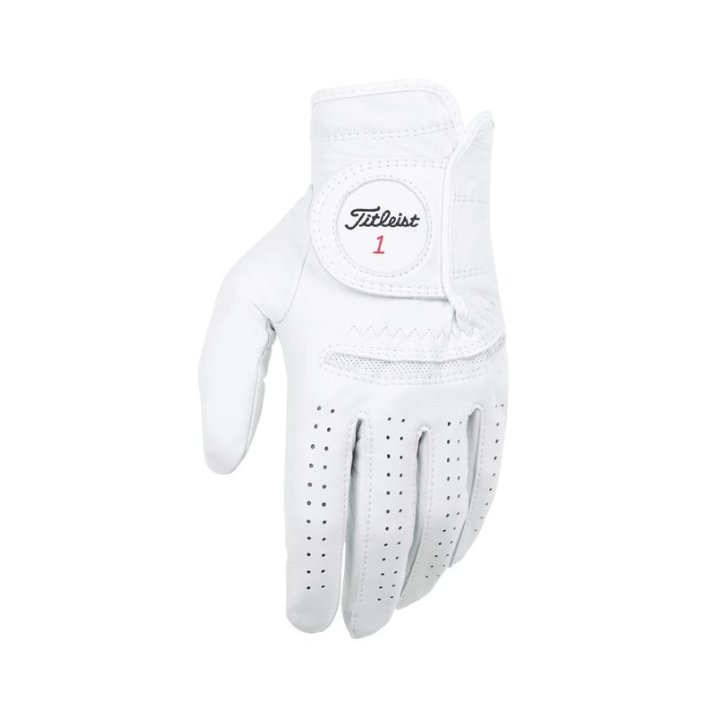 Titleist Perma-Soft Cadet pánská golfová rukavica, biela