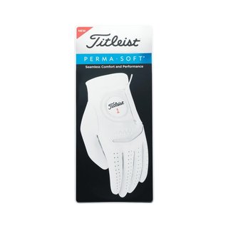 Titleist Perma-Soft Cadet pánská golfová rukavica, biela