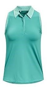 Under Armour Iso-Chill Sleeveless dámske polo, zelené