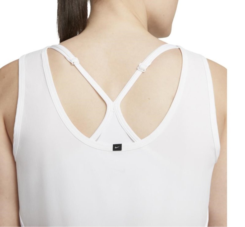 Nike Dri-Fit Ace dámske šaty, biele