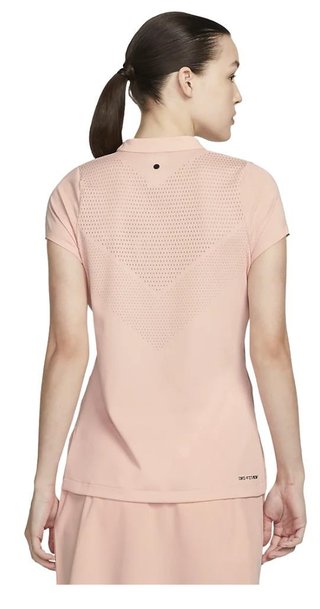 Nike Dri-FIT ADV Ace dámske polo, svetlo oranžové