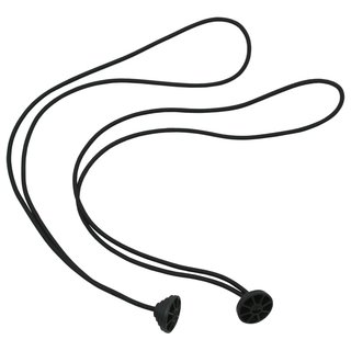 JuCad náhradný diel - elastická páska pre oporu tašky (2ks) pre vozíky Titanium/Stainless Steel, čierna