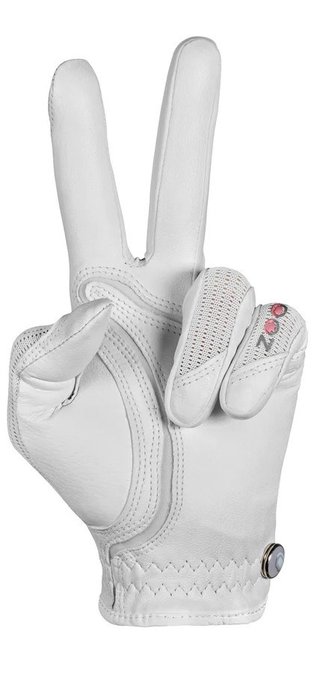 Zoom Zoom Sun Style dámska golfová rukavica, biela