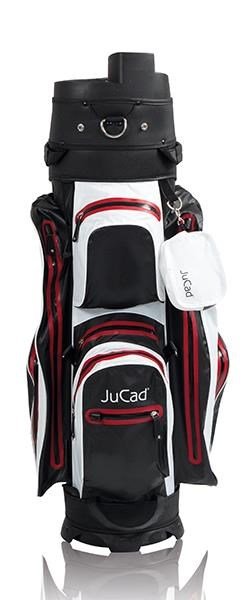 JuCad Manager Dry cart bag, čierno/bielo/červený