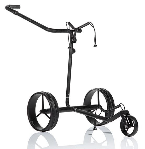 JuCad Carbon Travel Nero SV 2.0 elektrický vozík, čierny