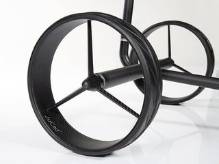 JuCad Carbon Travel Nero SV 2.0 elektrický vozík, čierny