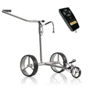 JuStar Silver 1.0 elektrický vozík + Remote Control, strieborný