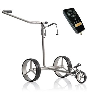 JuStar Silver 1.0 elektrický vozík + Remote Control, strieborný