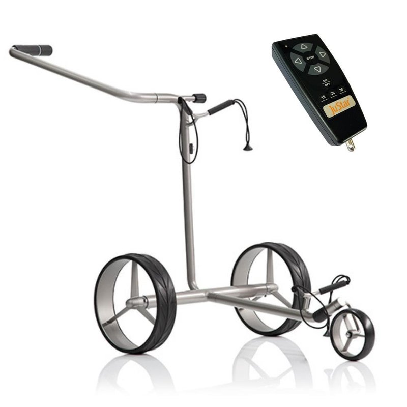 JuStar Silver 1.0 elektrický vozík + Remote Control, strieborný