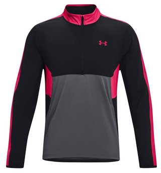 Under Armour Storm Windstrike 1/2 Zip pánska bunda, čierna/jet gray