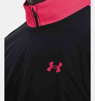 Under Armour Storm Windstrike 1/2 Zip pánska bunda, čierna/jet gray