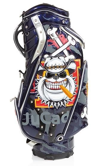 JuCad Luxury cart bag, modrý/biely
