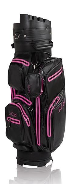 JuCad Manager Dry cart bag, čierno/ružový