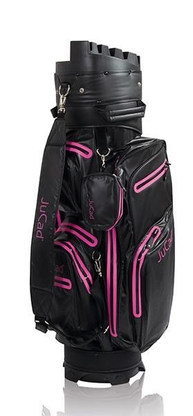 JuCad Manager Dry cart bag, čierno/ružový