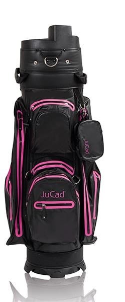 JuCad Manager Dry cart bag, čierno/ružový
