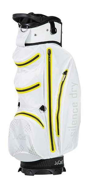 JuCad Silence Dry cart bag, bielo/žltý