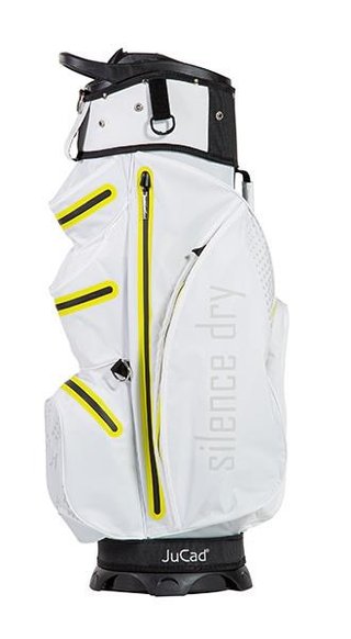 JuCad Silence Dry cart bag, bielo/žltý
