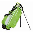 JuCad Waterproof 2in1 stand bag, zelená/biela