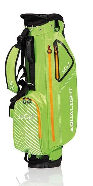 JuCad Aqualight Waterproof 2in1 stand bag, zelená/biela