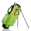 JuCad Aqualight Waterproof 2in1 stand bag, zelená/biela
