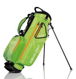 JuCad Aqualight Waterproof 2in1 stand bag, zelená/biela