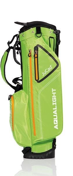 JuCad Aqualight Waterproof 2in1 stand bag, zelená/biela