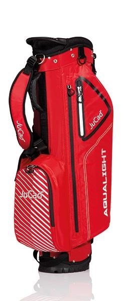 JuCad Aqualight Waterproof 2in1 stand bag, červeno/biely