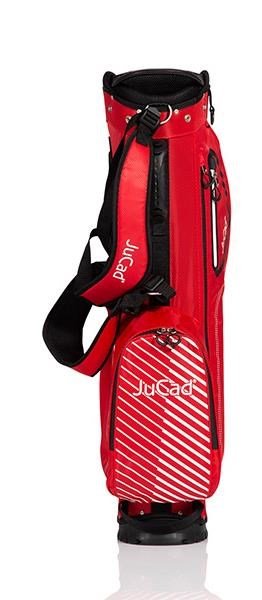 JuCad Aqualight Waterproof 2in1 stand bag, červeno/biely