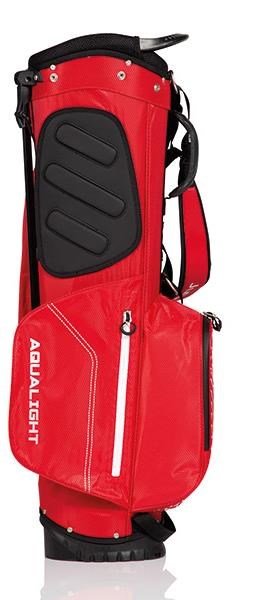 JuCad Aqualight Waterproof 2in1 stand bag, červeno/biely