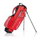 JuCad Aqualight Waterproof 2in1 stand bag, červeno/biely