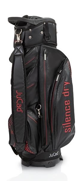 JuCad Silence Dry cart bag, čierno/červený