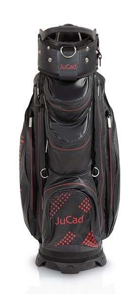 JuCad Silence Dry cart bag, čierno/červený